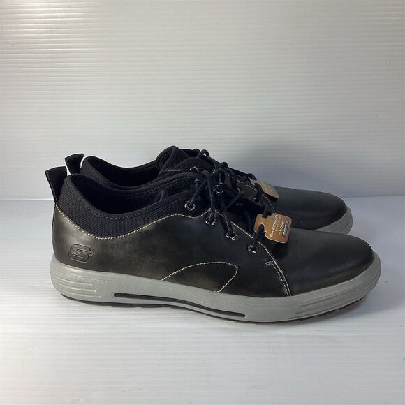 Skechers Men's Skech Air Memory Foam Sneakers Gray Casual Shoes - Picture 3 of 6